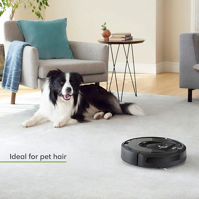 iRobot Roomba i7 (7150) Robot Vacuum Cleaner with Smart Mapping - Black iRobot