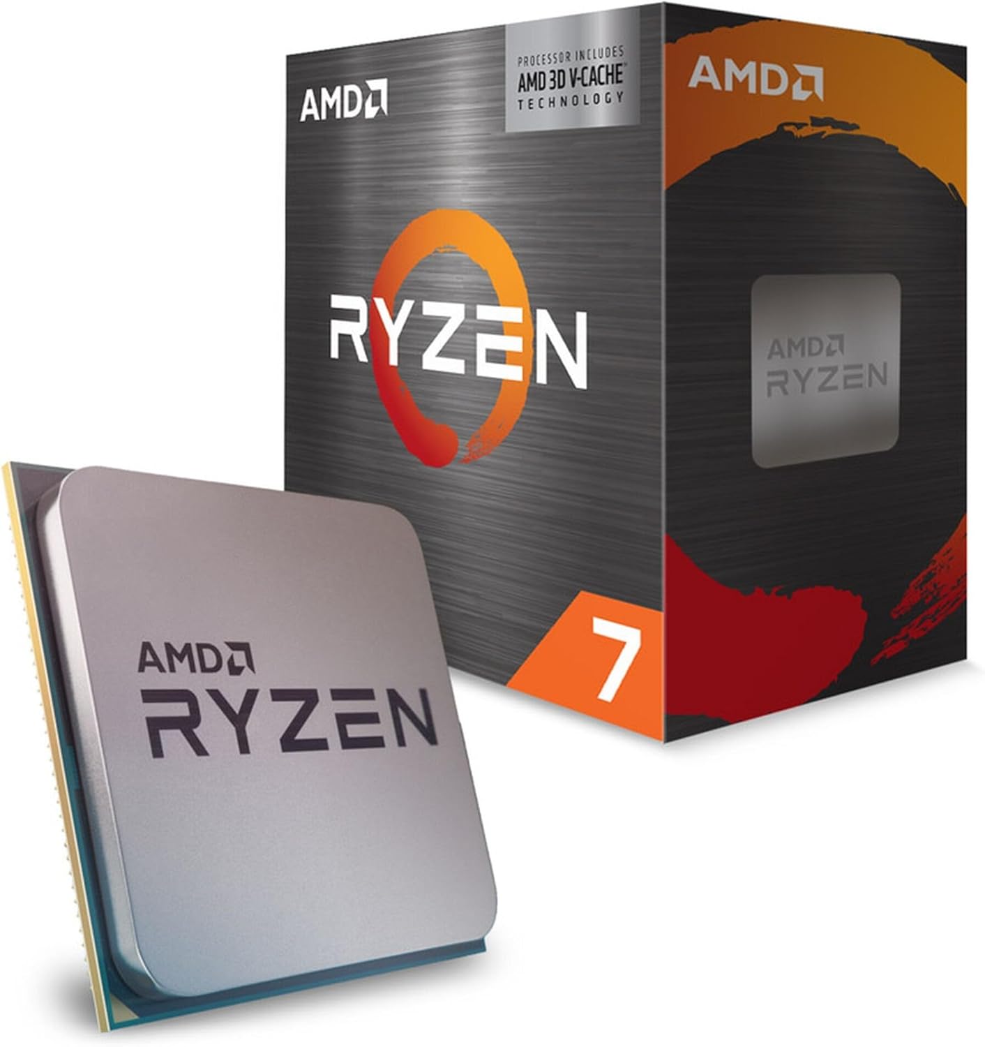 AMD Ryzen 7 5700X3D 8-Cores 16-Threads Max 4.1GHz 100MB Cache Desktop Processor AMD