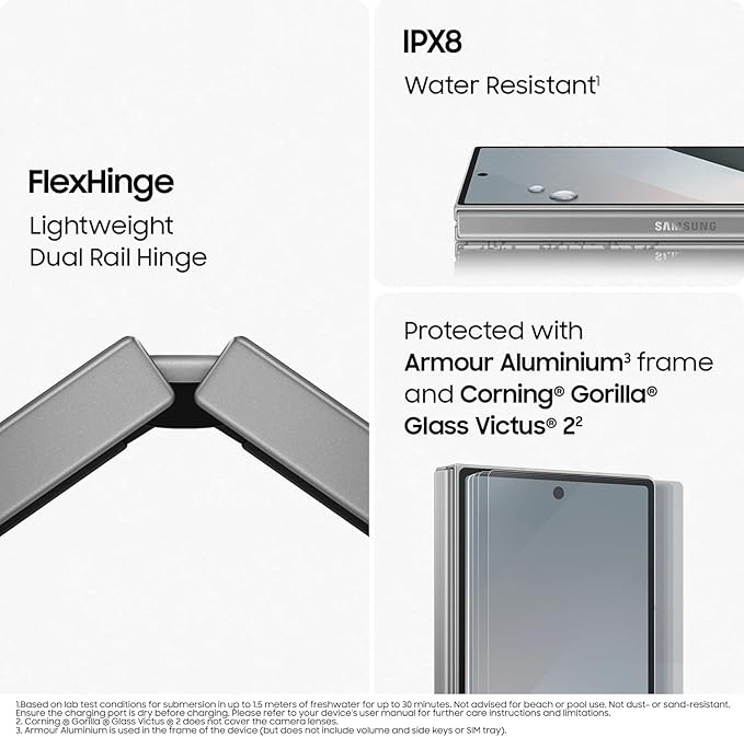 Samsung Galaxy Z Fold 6 5G - 12|256GB SILVER - (AU Version)