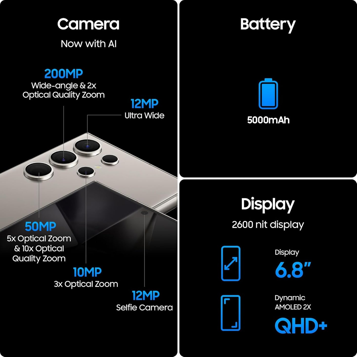 Samsung Galaxy S24 Ultra 512GB Titanium Yellow - (AU Version) - Pristine - Refurbished Samsung