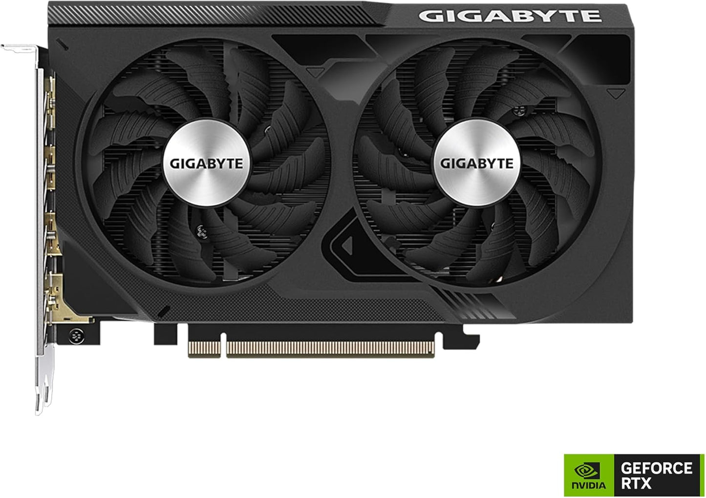 GIGABYTE GeForce RTX 4060 WINDFORCE OC 8G Graphics Card, 2X WINDFORCE Fans, 8GB 128-bit GDDR6, GV-N4060WF2OC-8GD GIGABYTE