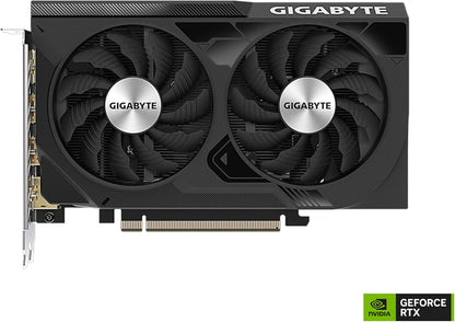 GIGABYTE GeForce RTX 4060 WINDFORCE OC 8G Graphics Card, 2X WINDFORCE Fans, 8GB 128-bit GDDR6, GV-N4060WF2OC-8GD GIGABYTE