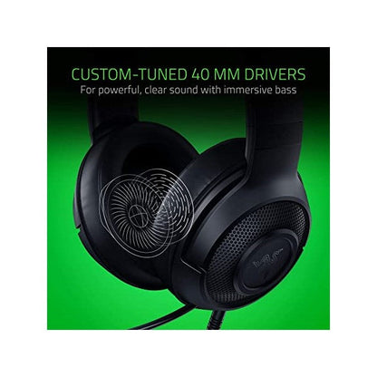 Razer Kraken X Multi-Platform Wired Gaming Headset - Black (Open Never Used)