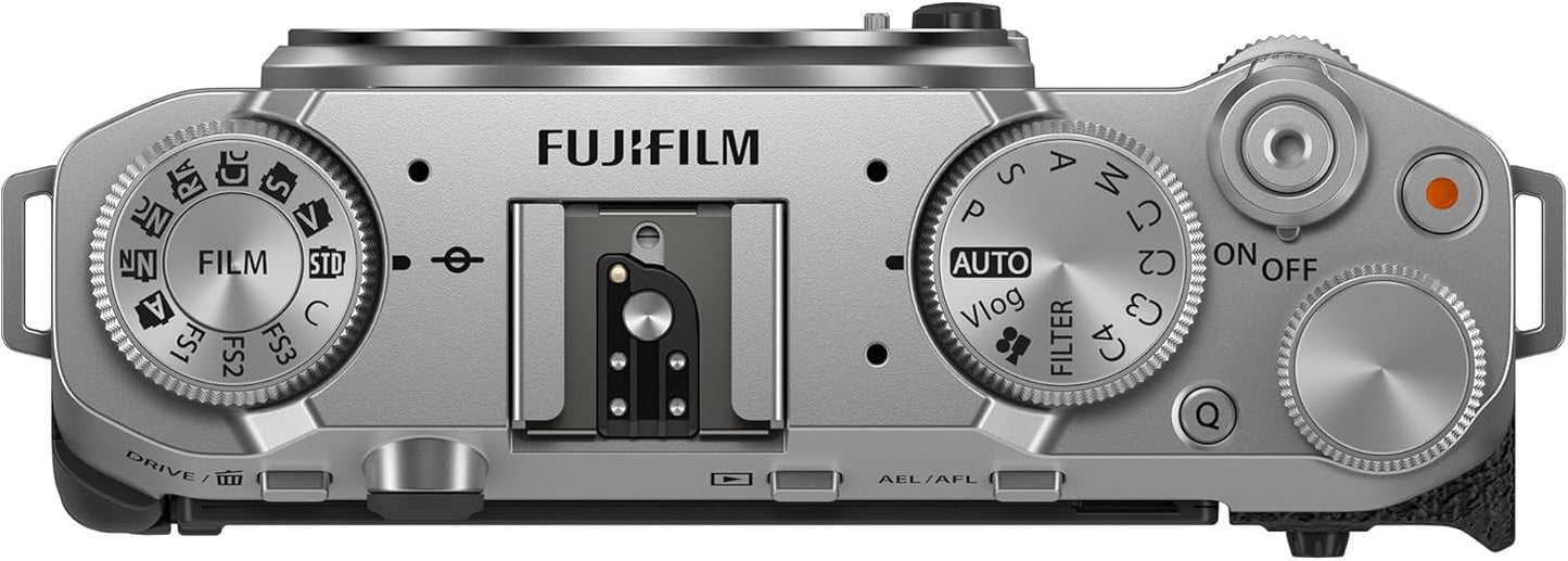 Fujifilm X-M5 Mirrorless Camera (Silver) Fujifilm