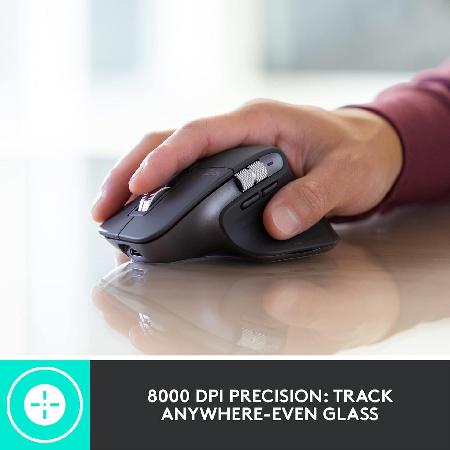 Logitech MX Master 3S Mouse (Bluetooth Edition) Graphite Logitech