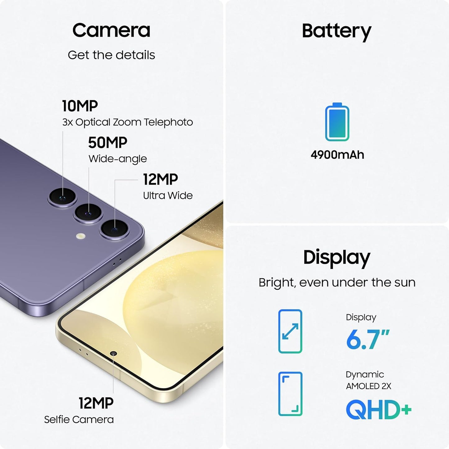 Samsung Galaxy S24+ Plus 256GB Cobalt Violet - (AU Version) - Pristine - Refurbished (Copy) Samsung