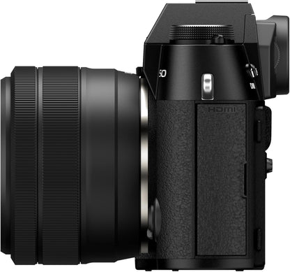 Fujifilm X-T50 Mirrorless Camera with XC 15-45mm F/3.5-5.6 Lens (Charcoal Silver) Fujifilm