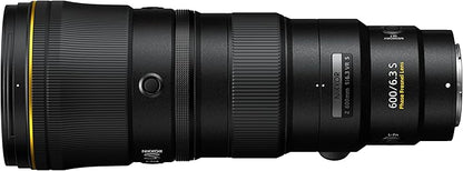 Nikon NIKKOR Z 600mm F/6.3 VR S – Full-Frame – Black Nikon