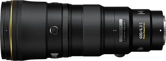 Nikon NIKKOR Z 600mm F/6.3 VR S – Full-Frame – Black Nikon