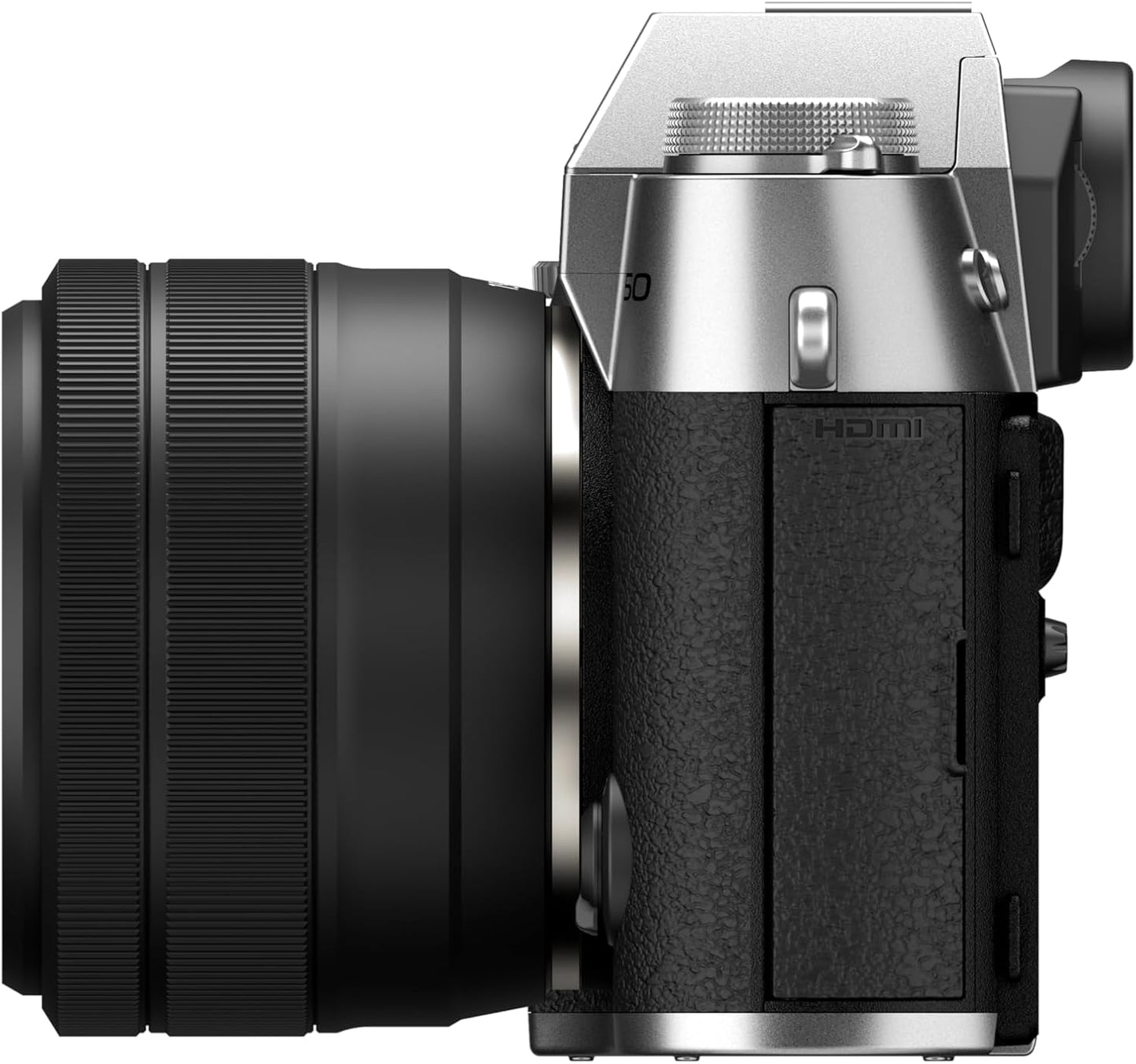 Fujifilm X-T50 Silver Mirrorless Camera Body – High-Resolution Sensor Fujifilm