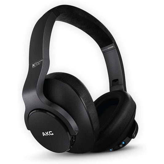 Samsung AKG - N700NCM2 Wireless Noise Cancelling On-Ear Headphones - Black - Pristine - Refurbished SAMSUNG