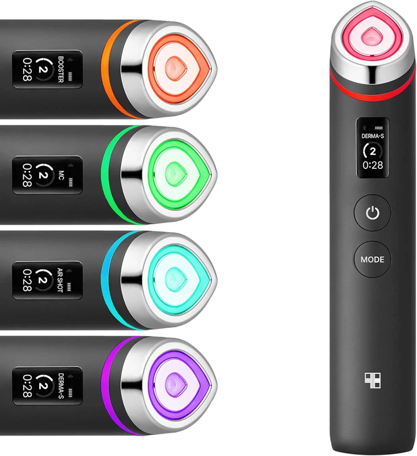 Medicube Age-R Booster Pro - 6-in-1 Real Glass Glow Device | Enhanced Absorption, Radiance, Elasticity, Pore Care | LED Anti-Wrinkle Korean Skin Care Device (Copy) Medicube