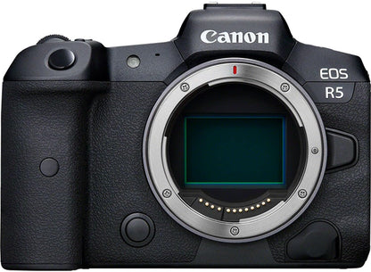 Canon EOS R5 Body With R Mount Adapter Canon