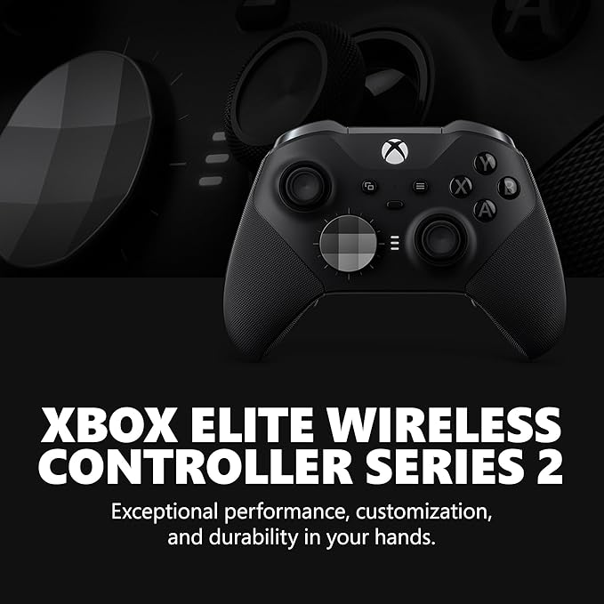 Xbox Elite Wireless Controller Series 2 Black - Pristine - Refurbished Microsoft