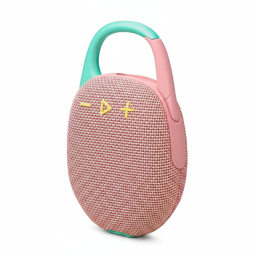 JBL Clip 5 Portable Bluetooth Speaker - Black, Blue, Pink, Purple, Red, Sand, White, Orange