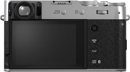 Fujifilm X100VI Digital Camera – 40MP, 6-Stop IBIS, 4K/6.2K Video - Silver Fujifilm