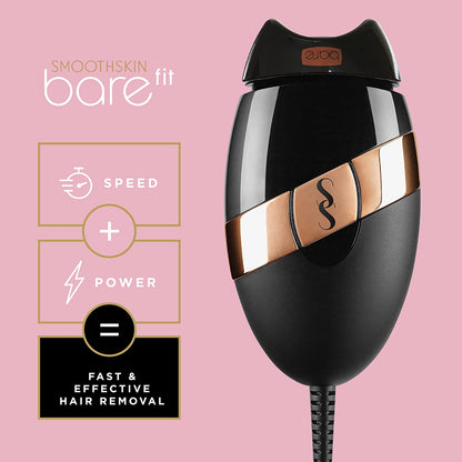 SmoothSkin Bare Fit - IPL Light Hair - Black Smoothskin