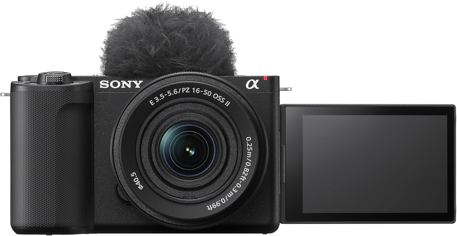 Sony ZV-E10 II Mirrorless Camera with 16-50mm Lens (ZV-E10M2K) – Black SONY
