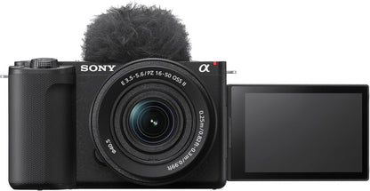 Sony ZV-E10 II Mirrorless Camera with 16-50mm Lens (ZV-E10M2K) – Black SONY