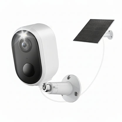 1080P HD Outdoor Solar WiFi Security Camera with Night Vision, Motion Detection & Two-Way Audio