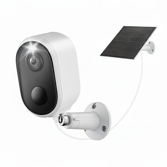 1080P HD Outdoor Solar WiFi Security Camera with Night Vision, Motion Detection & Two-Way Audio Generic
