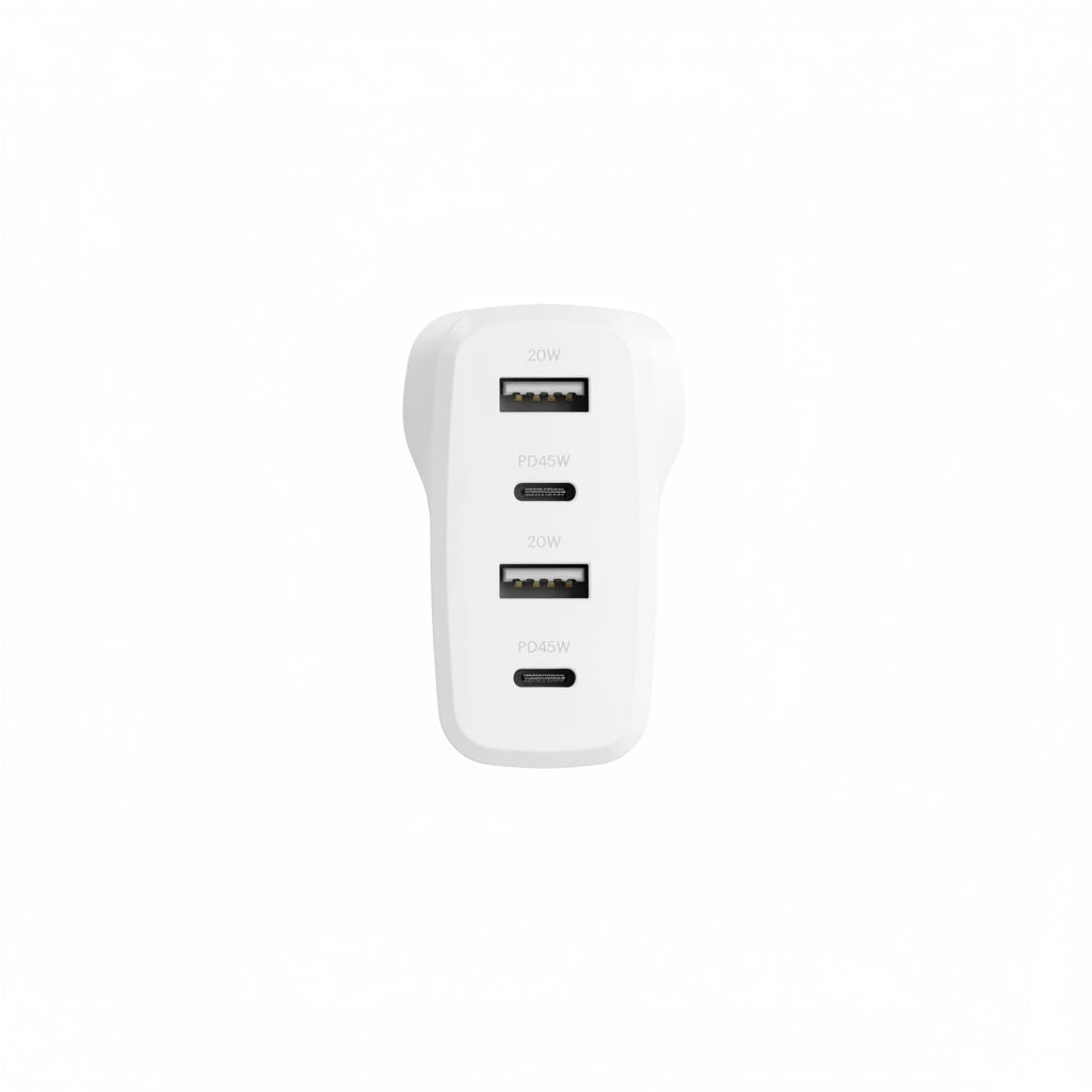 Cygnett 45W Multiport Wall Charger - White - Fast USB-C Charger Cygnett