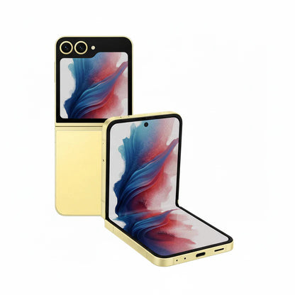 Samsung Galaxy Z Flip6 5G 12GB RAM 256/512GB - Blue - Mint - Silver - Yellow - Black - Green - Peach - Refurbished - Good Samsung