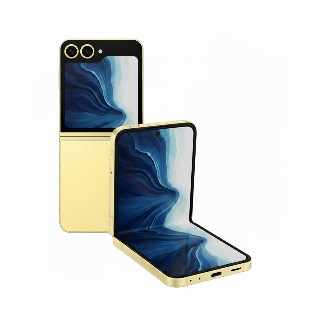 Samsung Galaxy Z Flip6 5G 12GB RAM 256/512GB - Blue - Mint - Silver - Yellow - Black - Green - Peach - Refurbished - Excellent Samsung