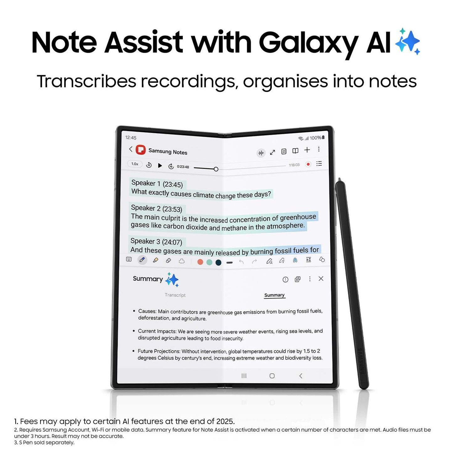 Samsung Galaxy SM-F956B Z Fold 6 5G 256GB Silver - AU Version Tristar Online