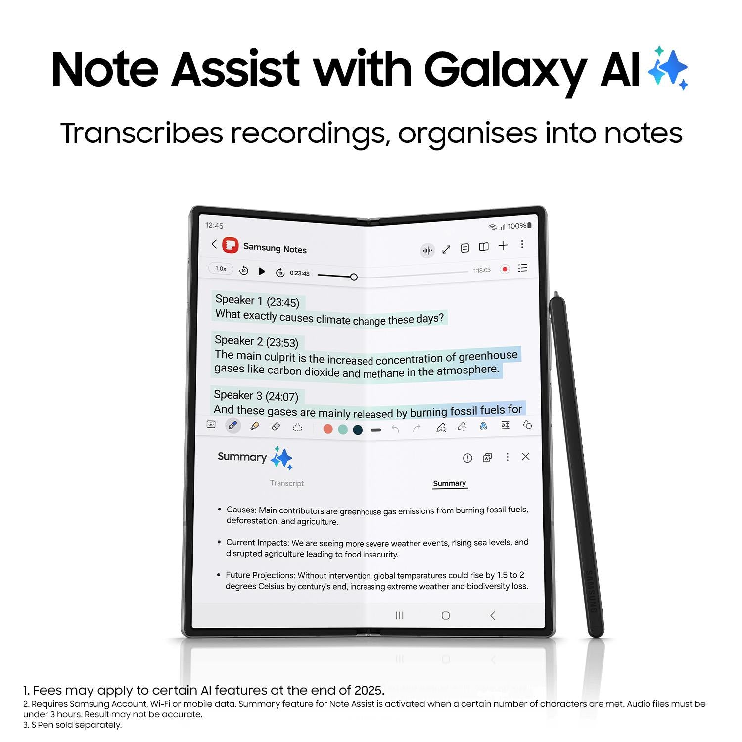 Samsung Galaxy SM-F956B Z Fold 6 5G 256GB Silver - AU Version Tristar Online