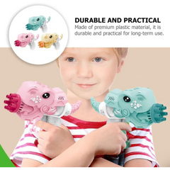 Automatic Bubble Maker for Kids - Indoor and Outdoor Party Toy (Shark Bubble Gun)