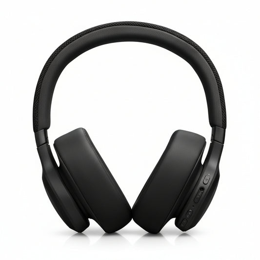 JBL Live 770NC Bluetooth Noise Cancelling Headphones - Black - Pristine - Refurbished