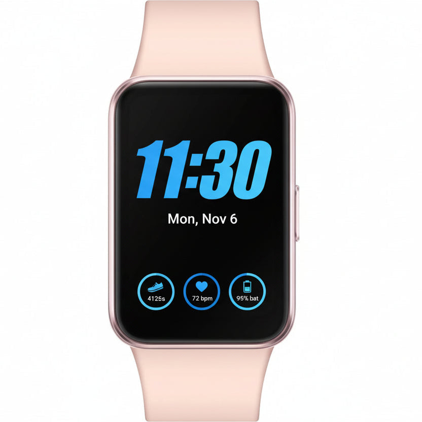 Samsung Galaxy Fit3 Smartwatch Pink Gold - Pristine - Refurbished