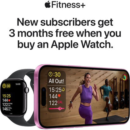 Apple Watch SE GPS + Cellular 44mm  Aluminium Case with Sport Band - Midnight - Pristine Refurbished  - AU Version APPLE