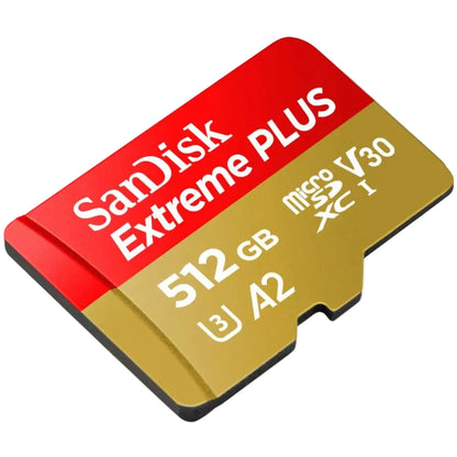 512GB Extreme PRO microSDXC Card + SD Adapter + RescuePRO Deluxe, UHS-I