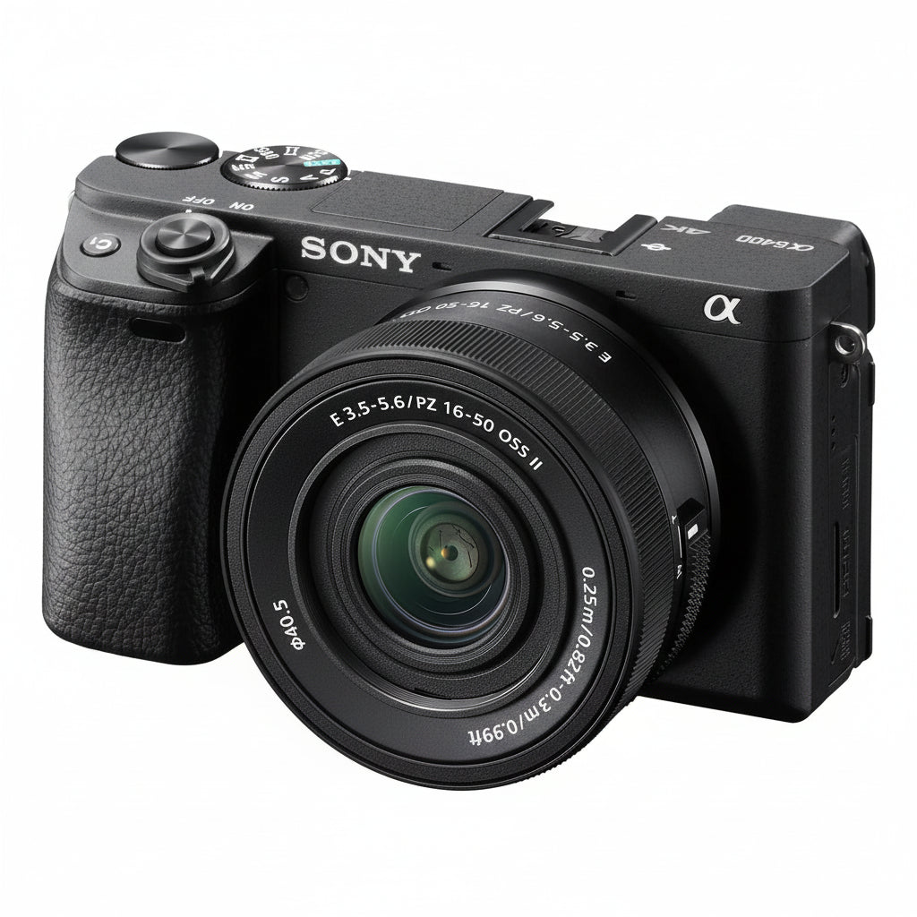 Sony A6400 Black (Kit with 16-50mm f/3.5-5.6 II) (ILCE-6400KB)