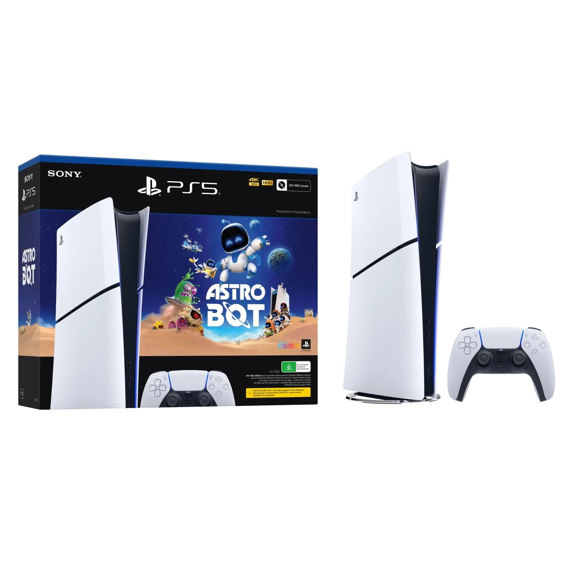 Sony PlayStation 5 Slim Digital Edition 1TB Console – ASTRO BOT Bundle SONY