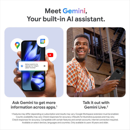 Google Pixel 9a 5G 8GB/128GB - Obsidian - Open Never Used Google