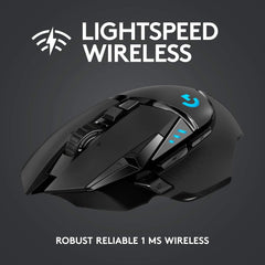 Logitech G502 Lightspeed Wireless Gaming Mouse with Hero 25K Sensor Logitech