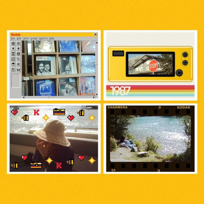 Kodak CHARMERA Keychain Mini Digital Camera - Collectable Blind Box - Single Box (1PC)