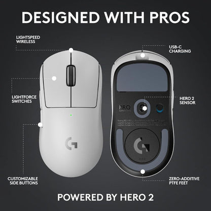 Logitech G PRO X Superlight 2 Wireless Gaming Mouse - Magenta LOGITECH