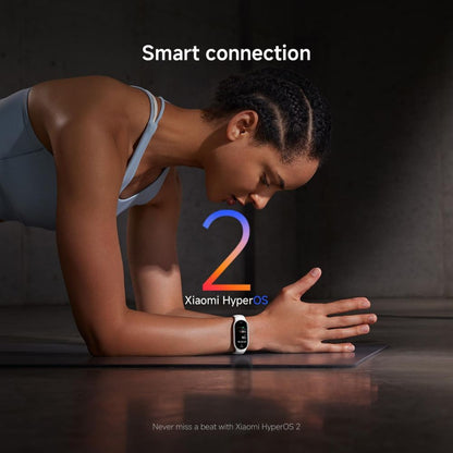Xiaomi Smart Band 10 Fitness Tracker – 1.72" AMOLED Display – Midnight Black/ Mystic Rose/ Glacier Silver/  Pearl White Xiaomi