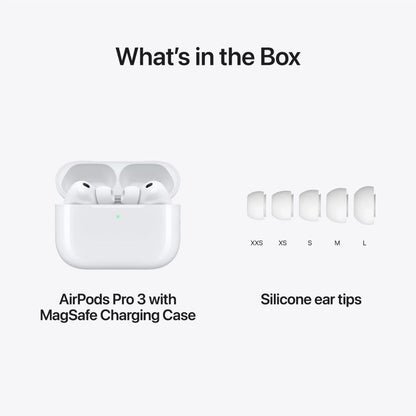 Apple AirPods Pro 3 Wireless Earbuds with ANC & Spatial Audio
