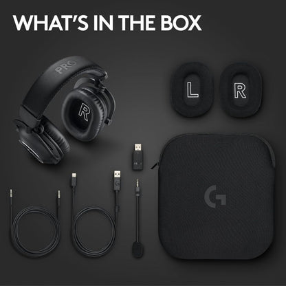 Logitech PRO X 2 Wireless Lightspeed Gaming Headset Black