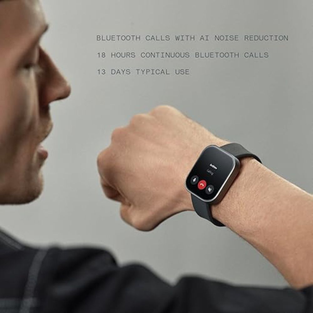 Nothing Watch Pro - Dark Grey with Black Strap, Dark Grey with Grey Strap, Metallic Grey