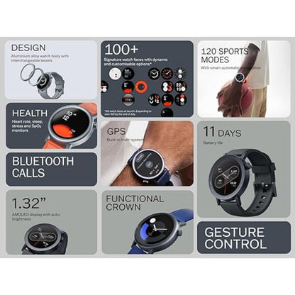 Nothing CMF by Nothing Watch Pro 2 - Ash Grey, Blue, Dark Grey, Orange