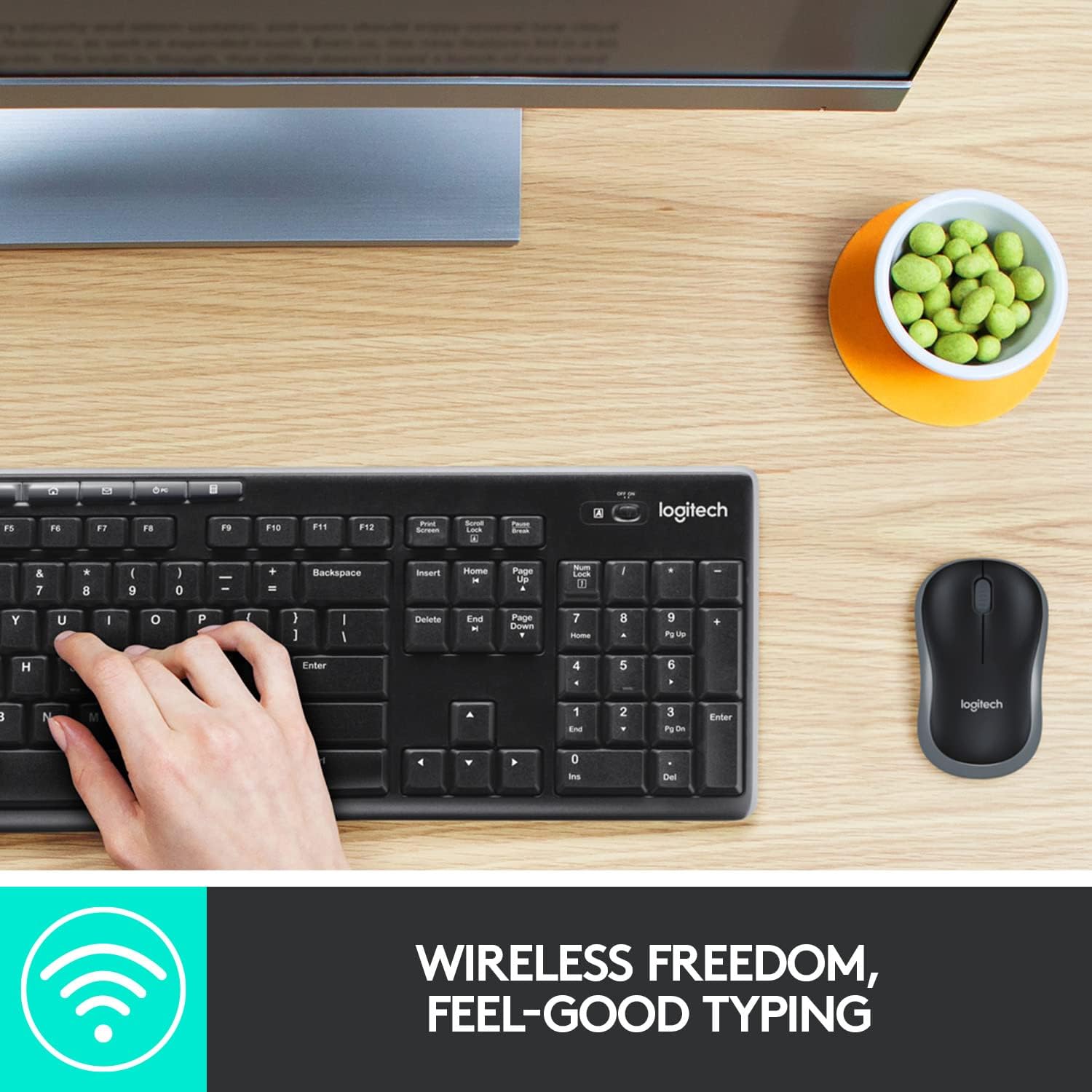 Logitech MK270 Wireless Keyboard and Mouse Combo Logitech