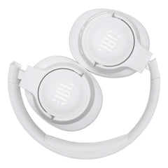 JBL Tune 760 NC - Lightweight, Foldable Over-Ear Wireless Headphones with Active Noise Cancellation - White JBL