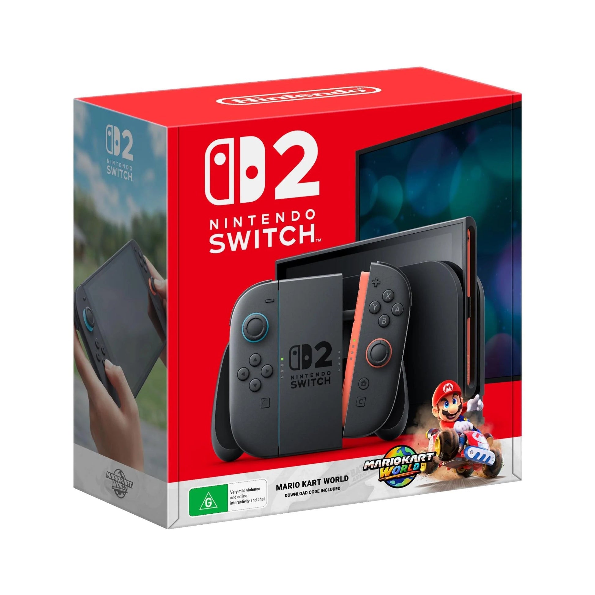 Nintendo Switch 2 Console + Mario Kart World Bundle Nintendo