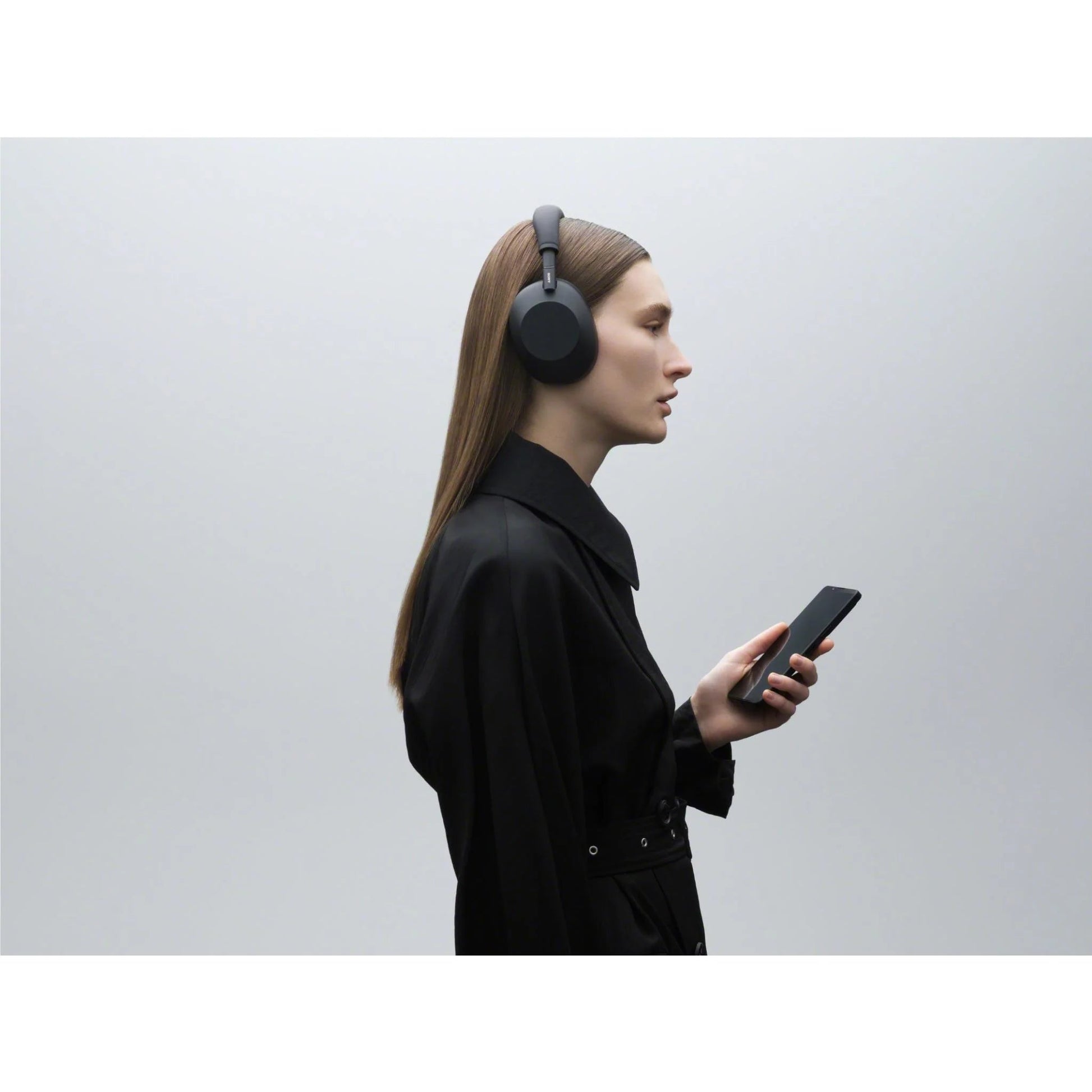 Sony WH-1000XM6 Premium Noise Cancelling Over-Ear Headphones - Black (Copy) SONY